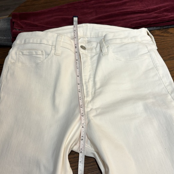 NWOT GAP High Rise Universal Jegging in White 31/12T - Picture 8 of 11